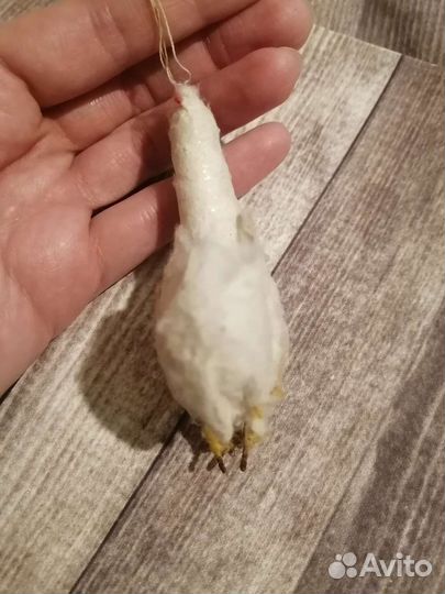 Ватная елочная игрушка СССР