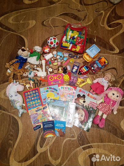 Пакет игрушек развивающих,музыкальных