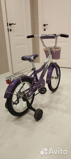 Детский велосипед для девочки 16