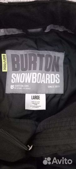 Продам штаны для сноуборда Burton Snowboards