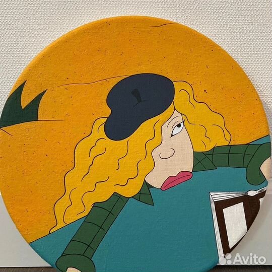 Картина акрилом на холсте