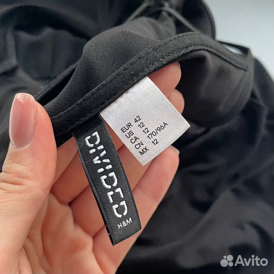 Платье-комбинация мини H&M размер S-M 44
