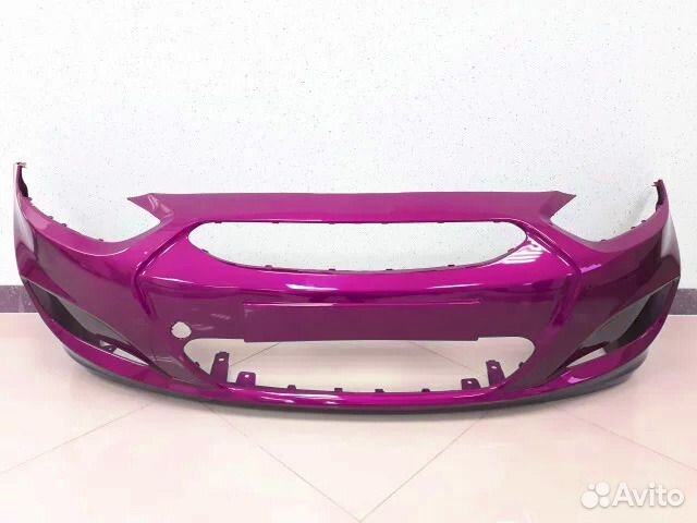 Передний бампер на Хендай Солярис. Замена