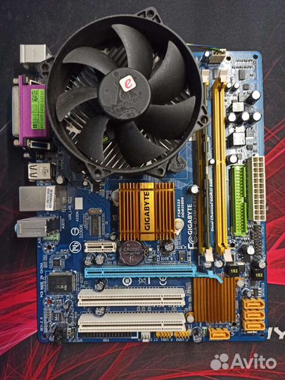 Материнская плата с процессором intel celeron D346