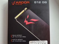 SSD накопитель ardor 512 GB