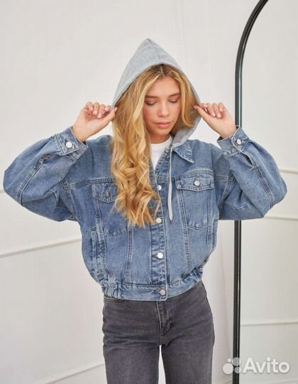 Джинсовая куртка 42-44
