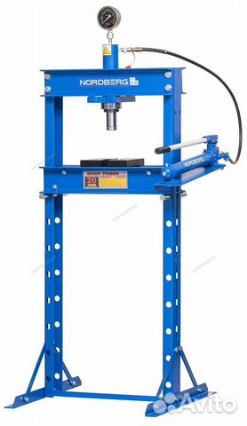 Пресс, усилие 20 тонн nordberg ECO N3620L