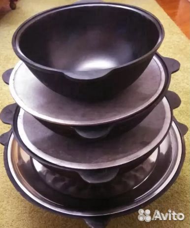 Казан чугунный