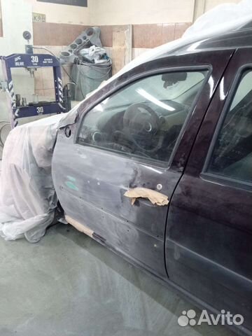 Дверь водительская Лада largus