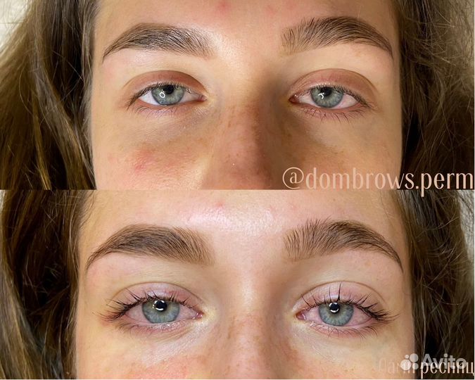 Ламинирование ресниц и бровей