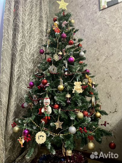 Елка искусственная 180 бу