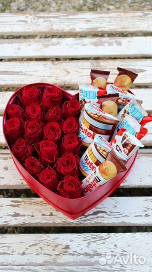 Подарочный бокс с цветами