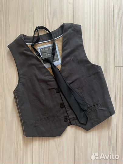 Жилет + галстук для мальчика р.128