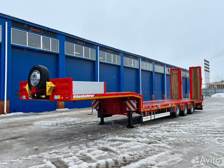 Полуприцеп трал (тяжеловоз) Kassbohrer LB3E, 2024
