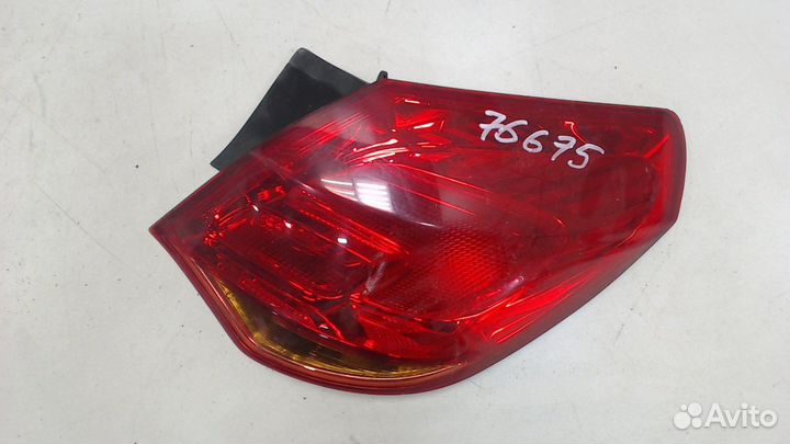 Фонарь (задний) Opel Astra J, 2013