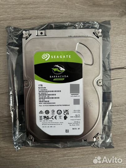 Жесткий диск seagate barracuda 1 tb