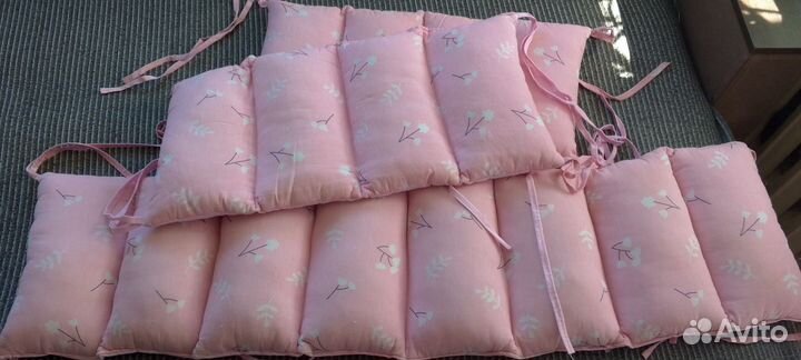 Бортики в детскую кроватку