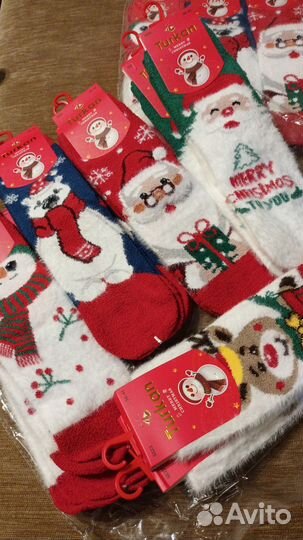Новогодние носки