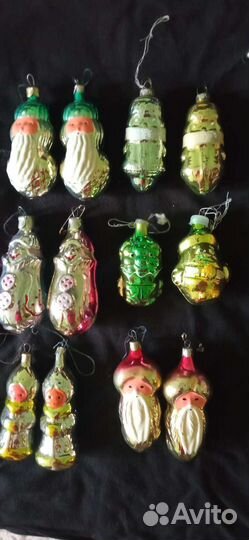 Елочные игрушки СССР