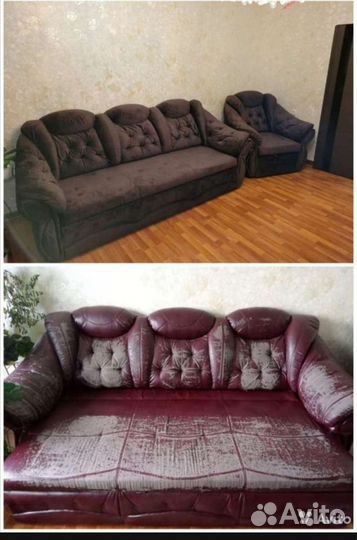 Ремонт и перетяжка мягкой мебель