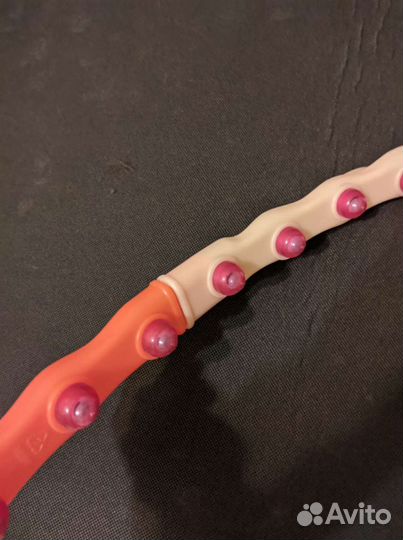 Массажный обруч хулахуп для талии с магнитами