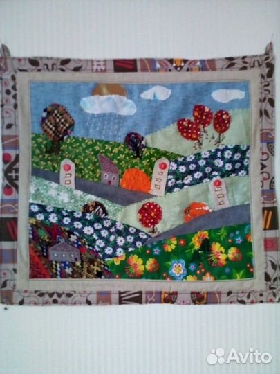 Картины в технике пэчворк