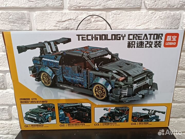 Конструктор lego technic GTR