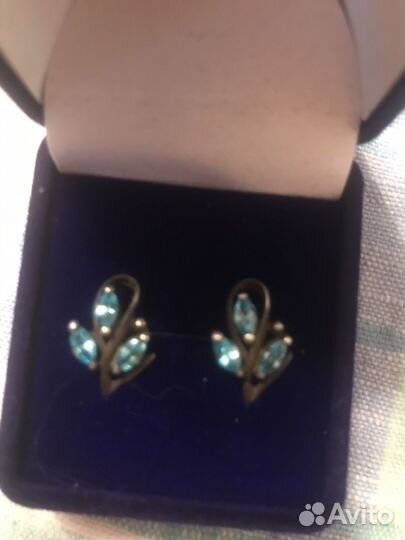 Серьги серебро СССР