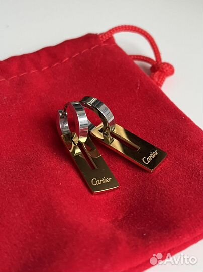Серьги Cartier