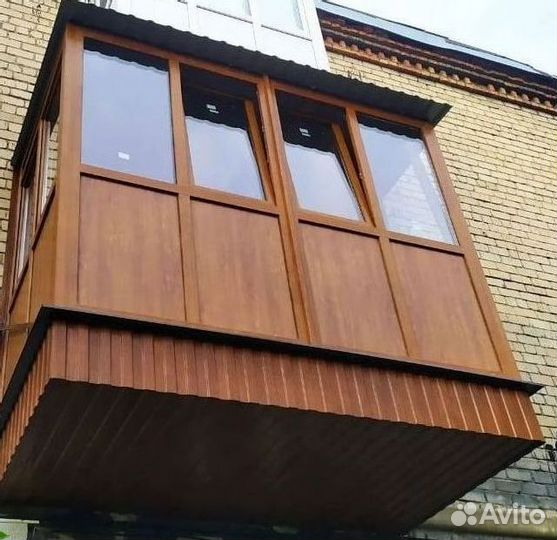 Балкон пвх под ключ