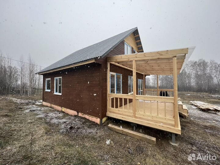 Строительство каркасных домов, террас, бань