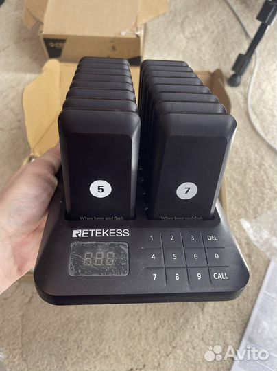 Retekess td 157 пейджер фудкорт зуммер биппер