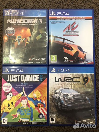 Игры для приставок ps4