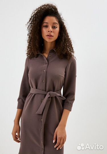 Платье рубашка вискоза