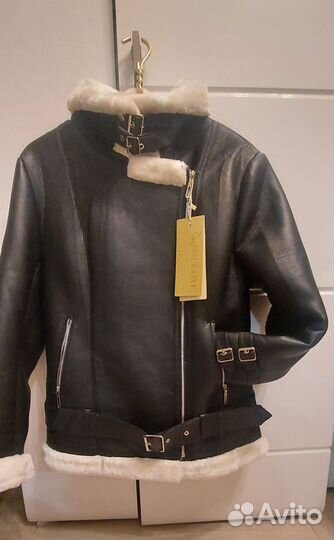 Дубленка авиатор пилот натуральный Турция