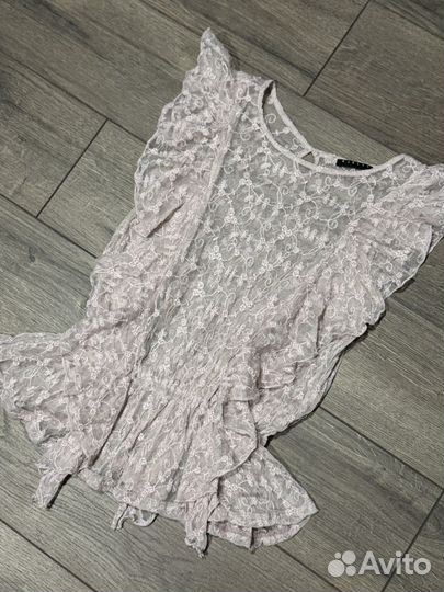 Прозрачная блузка sisley