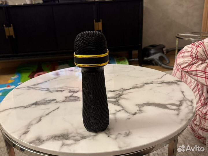Микрофон с колонкой и блютузом