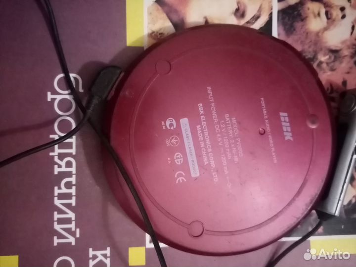 Cdmp3плеер bbk pv 300s без блока зарядного рабочий