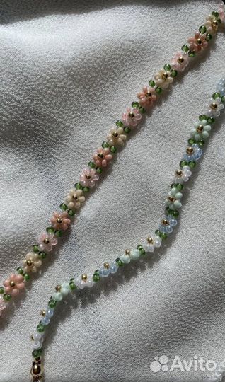 Чокер из бисера