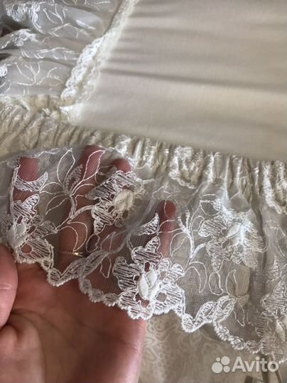 Конверт на выписку летний с кружевом Choupette