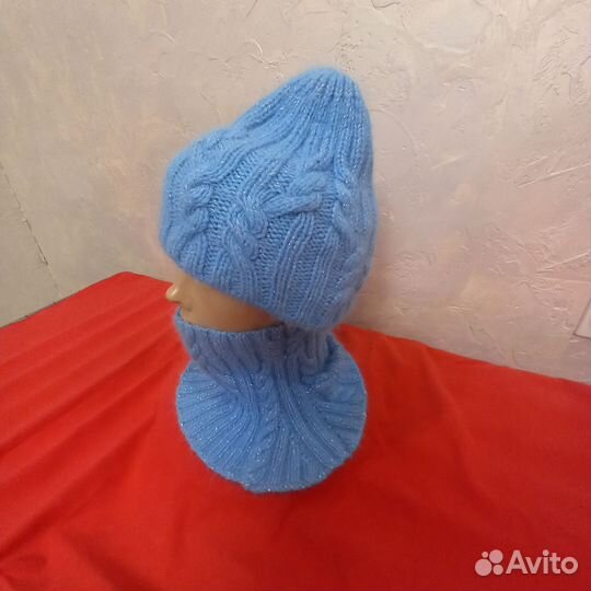 Шапка и снуд женские