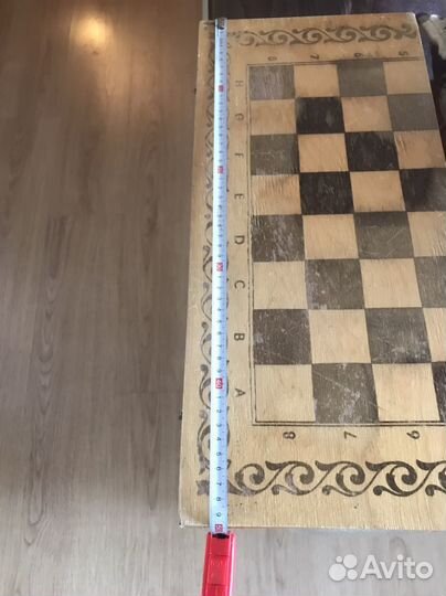 Доска для игры в шахматы, нарды, шашки