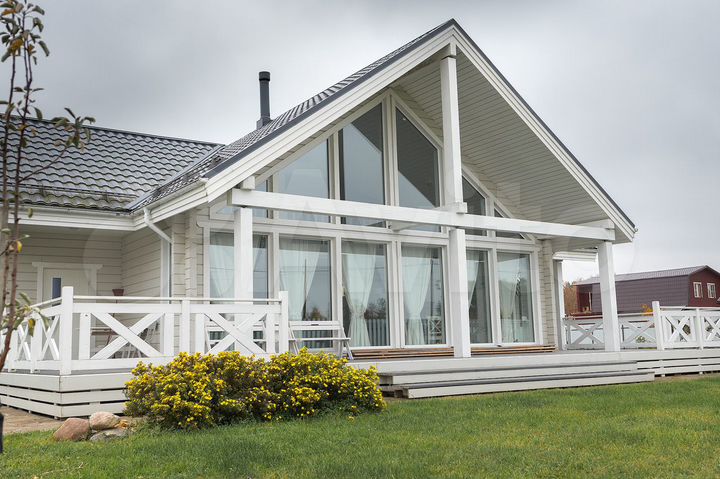 Коттедж 160 м² на участке 20 сот.