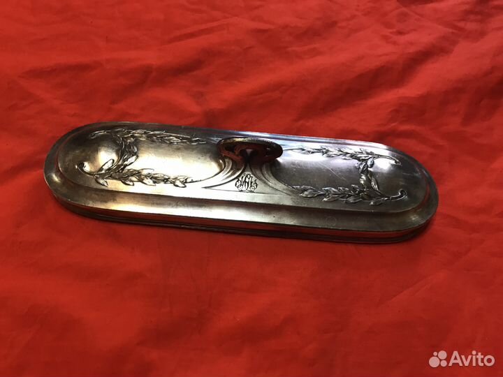 Брошь брошка серебро 925 Северная Чернь СССР