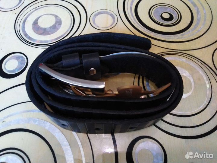 Ремень кожаный подростковый