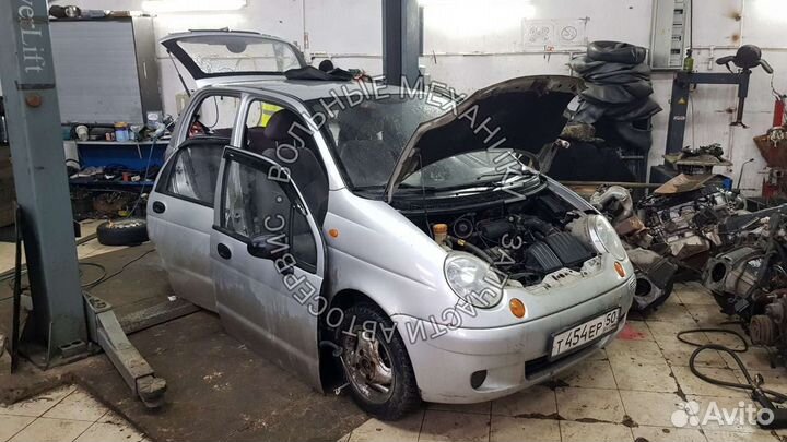 Амортизатор задний Дэу Матиз. Разбор