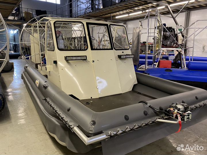 Аэролодка Бриз 555 с двигателем Honda K24