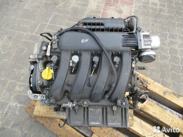 Двигатель 2.0 16V F4R771 для Рено Меган Сценик 2