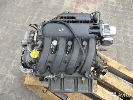 Двигатель 2.0 16V F4R771 для Рено Меган Сценик 2