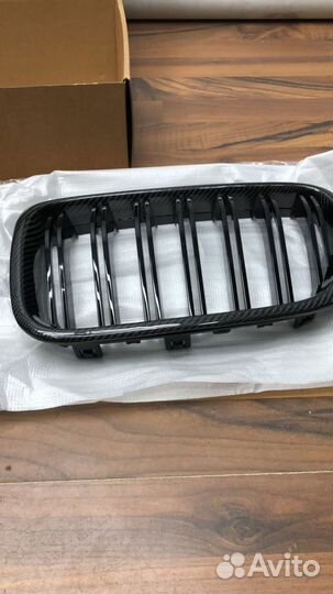 Решетка радиатора для BMW F25 F26 M стиль карбон